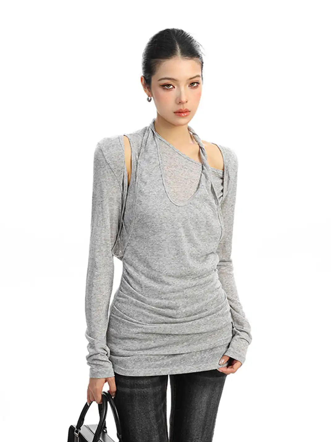 BIGGOLD | Chic Hollow-Out Halter Top