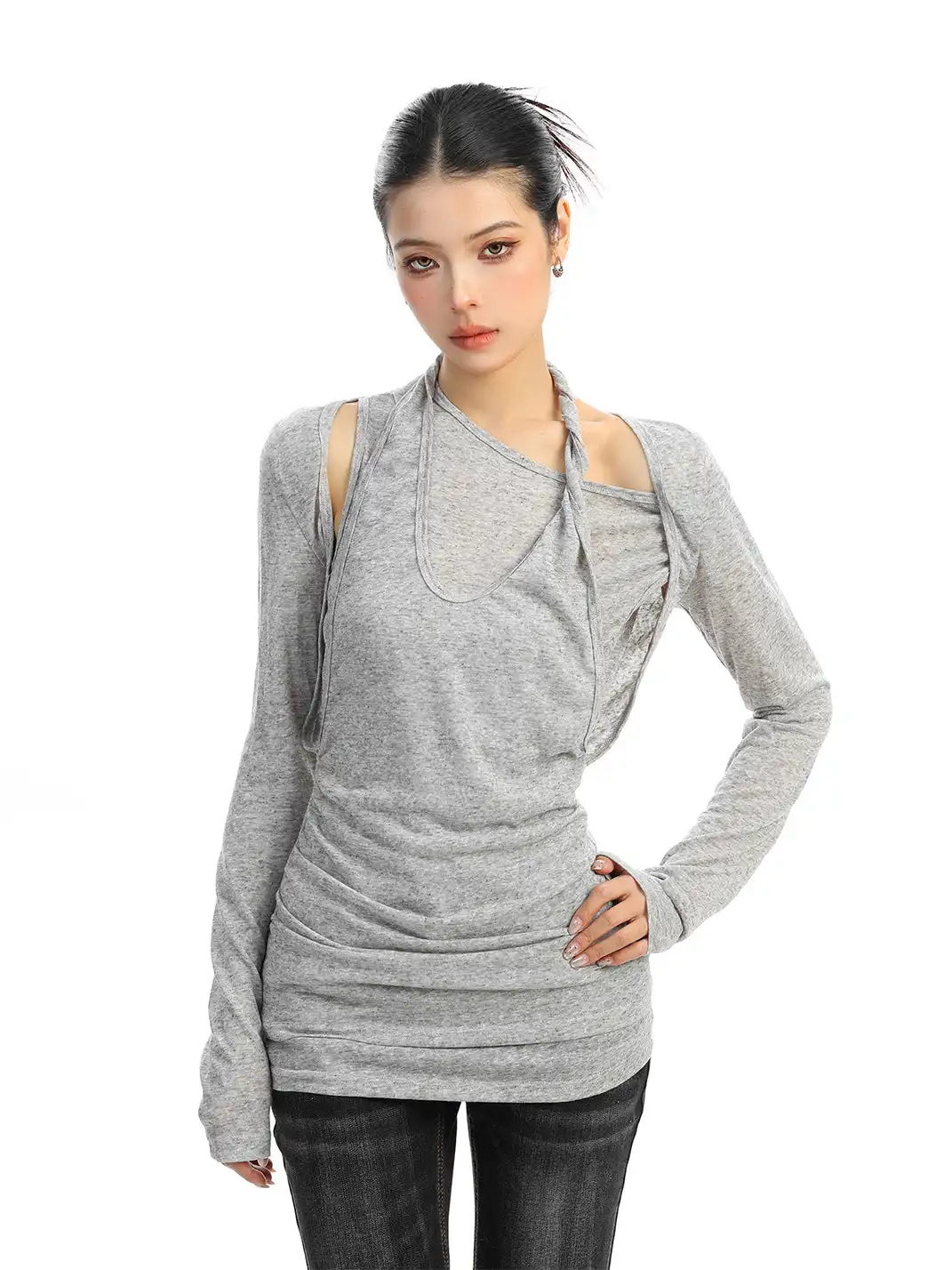 BIGGOLD | Chic Hollow-Out Halter Top