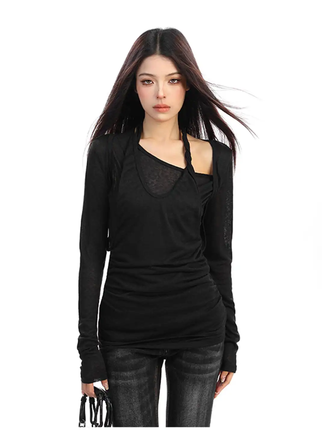 BIGGOLD | Chic Hollow-Out Halter Top