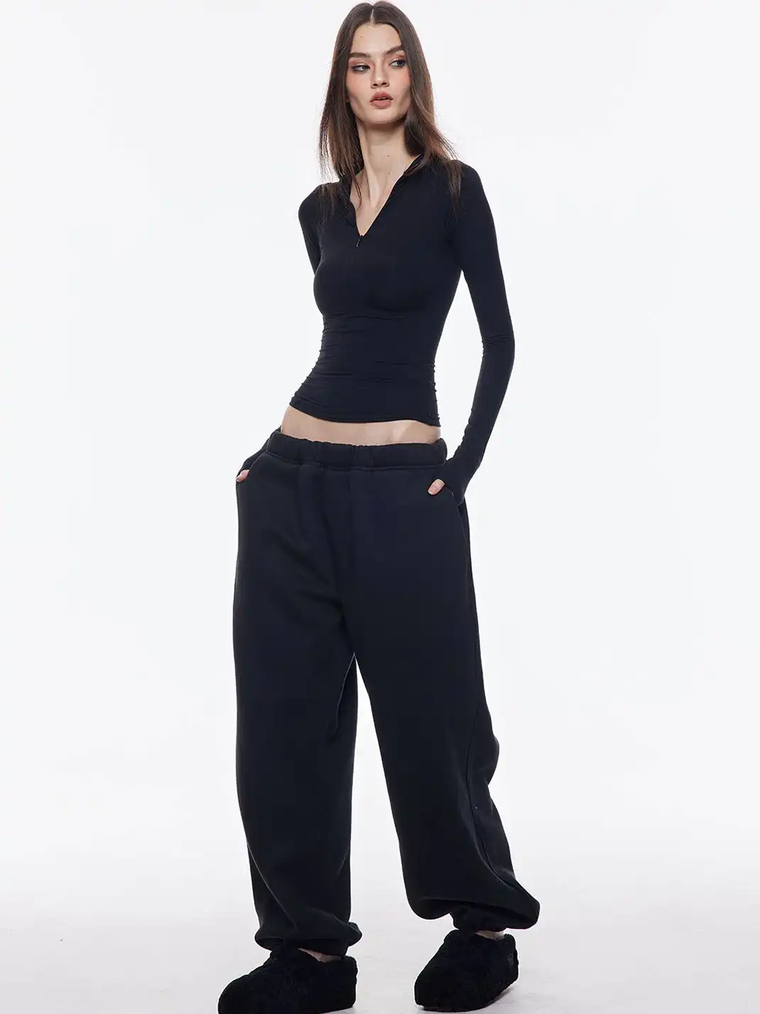 BUM STUDIO | Fitted Invisible Zipper Skin Suit