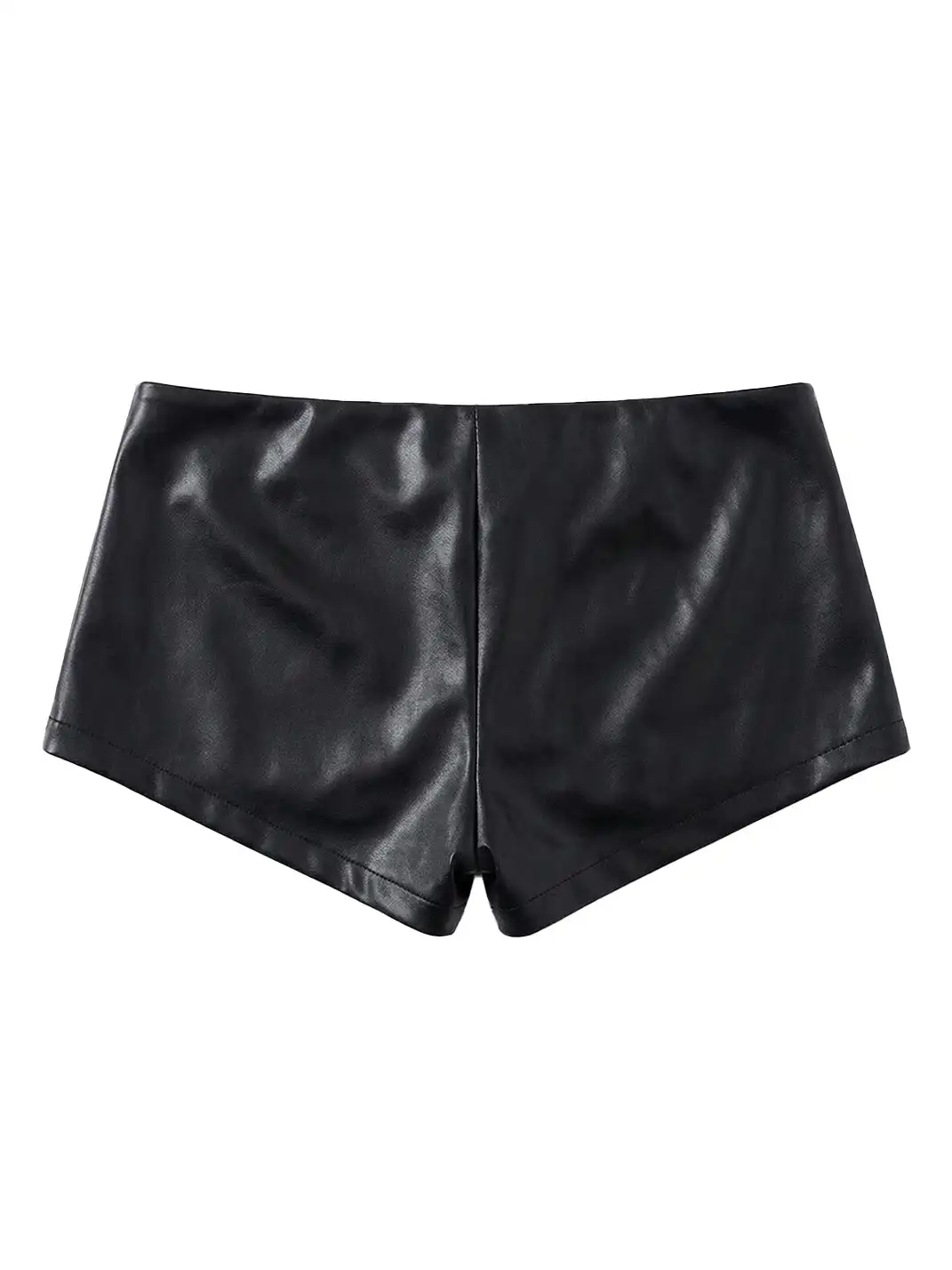 BUM STUDIO | Leather Low-Rise Shorts