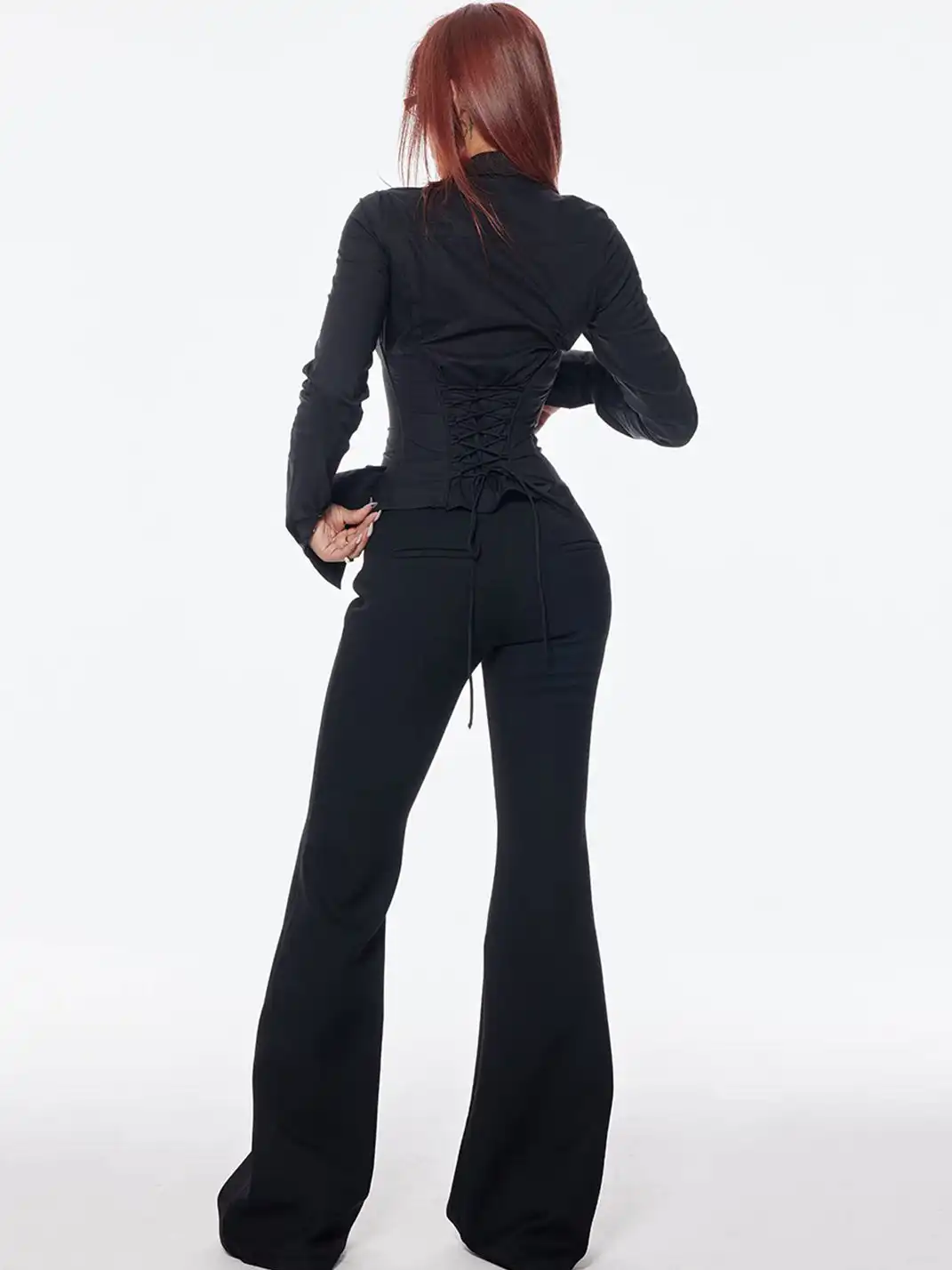 BUM STUDIO | Adjustable Boning Shirt With Tailored Waist