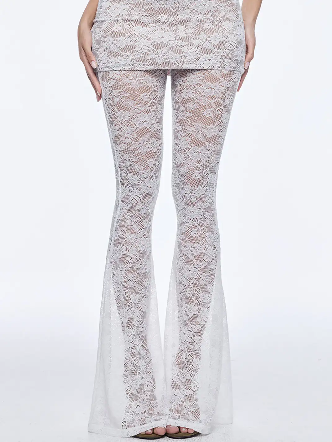 BUM STUDIO | Lace Dress + Vest + Trousers