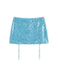 BUM STUDIO | High-Density Sequined Mini Skirt