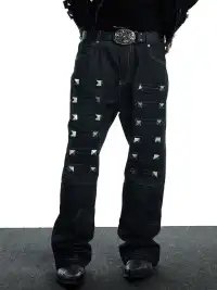 DND4DES | Subculture Punk Straight Leg Jeans