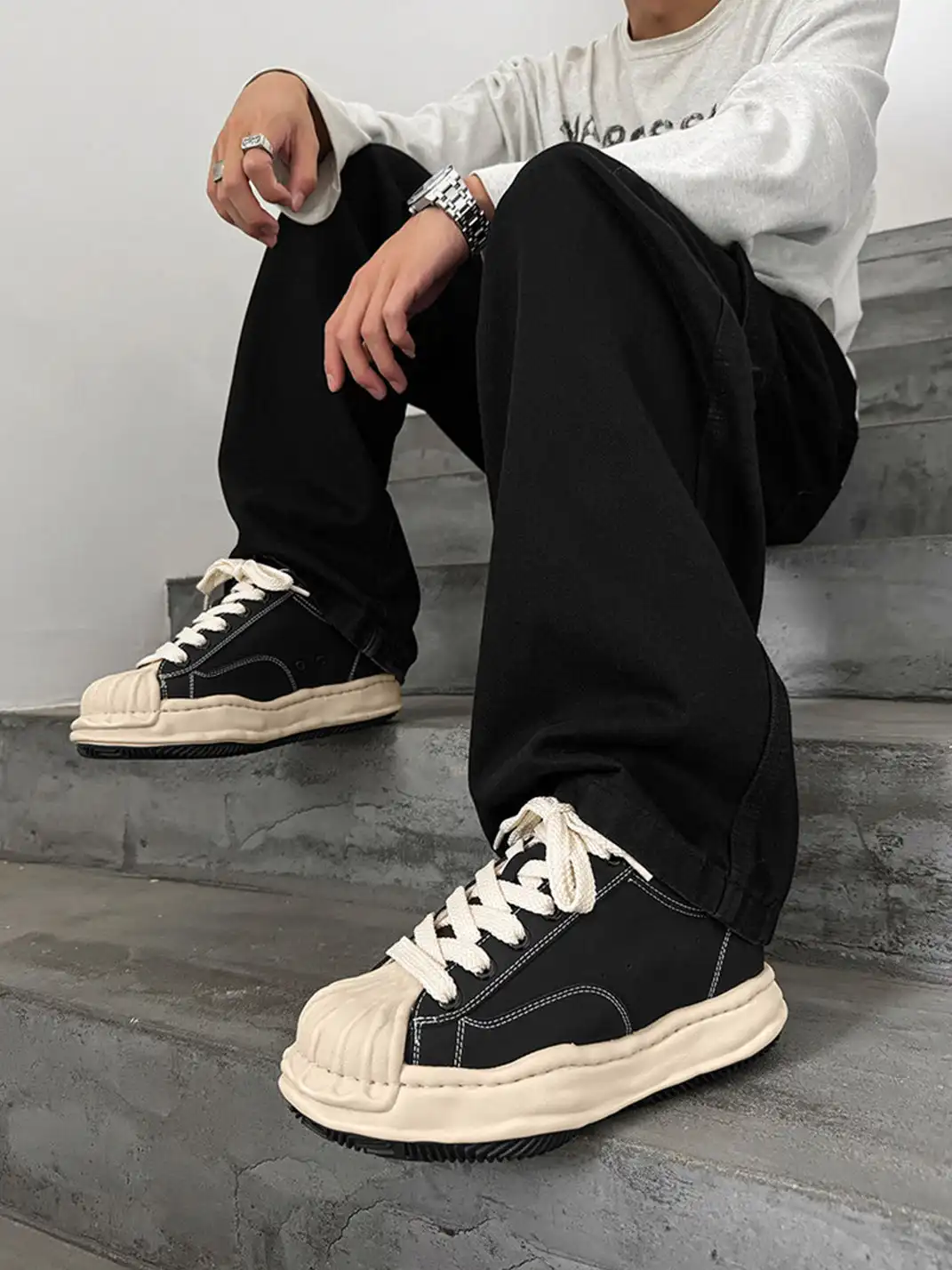 FGMM | 7CM Height Increasing Dissolving Board Shoes