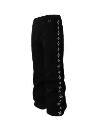 YADcrew | Pearl Cross Label Sweatpants