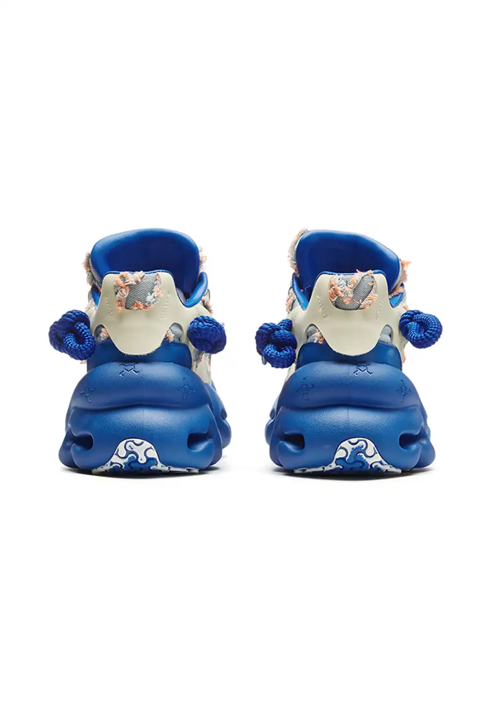 XMZY | 2025 Street Style Leather Dad Shoes-Blue