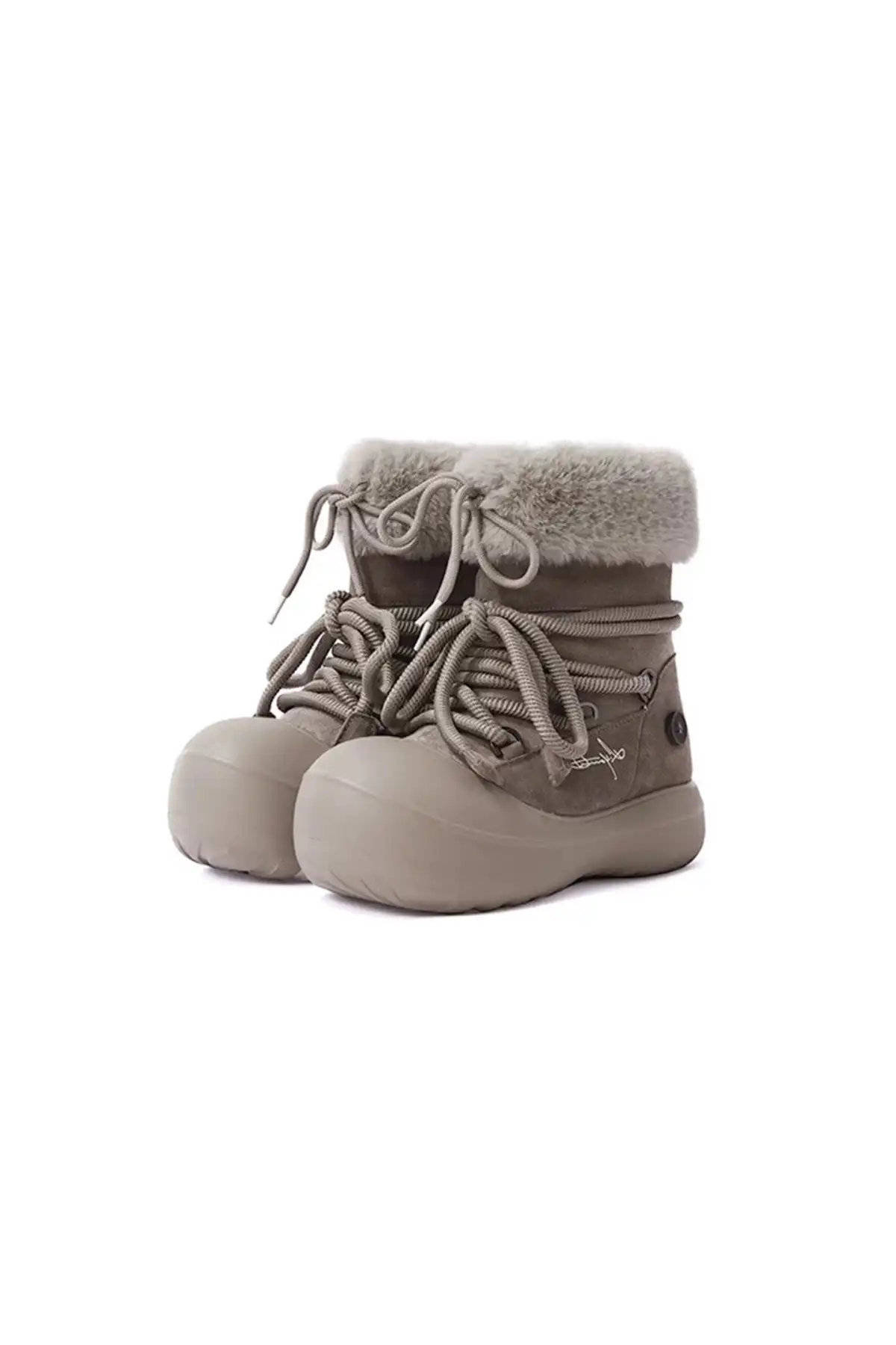 KILLWINNER丨Short Fur Long Tube Snow Boots
