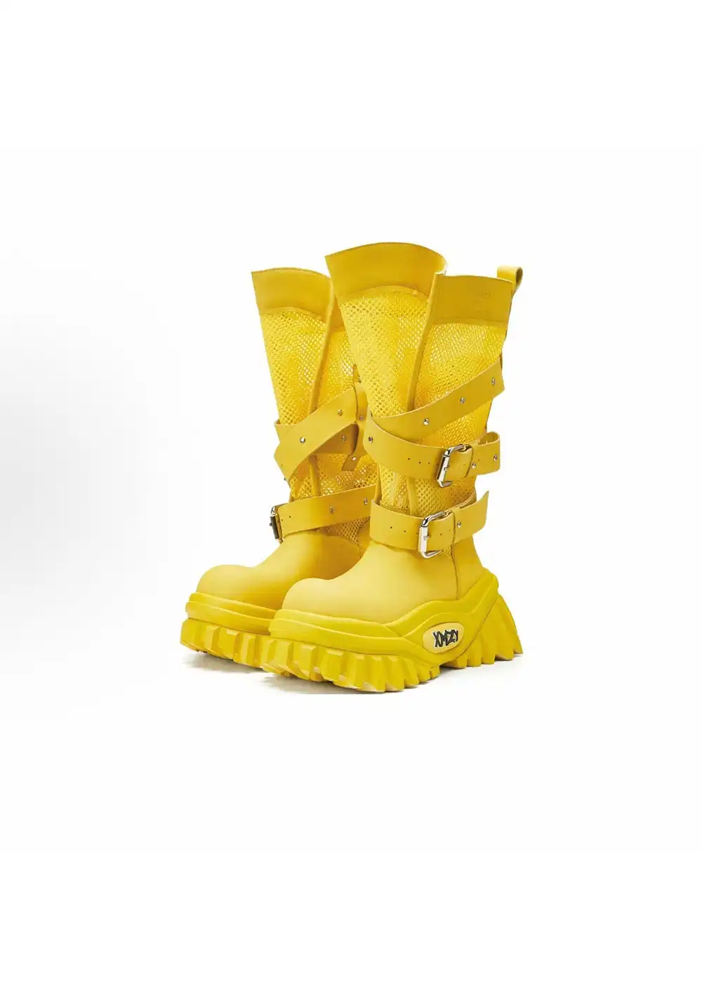 XMZY丨Desert Muse Platform Boots -Yellow