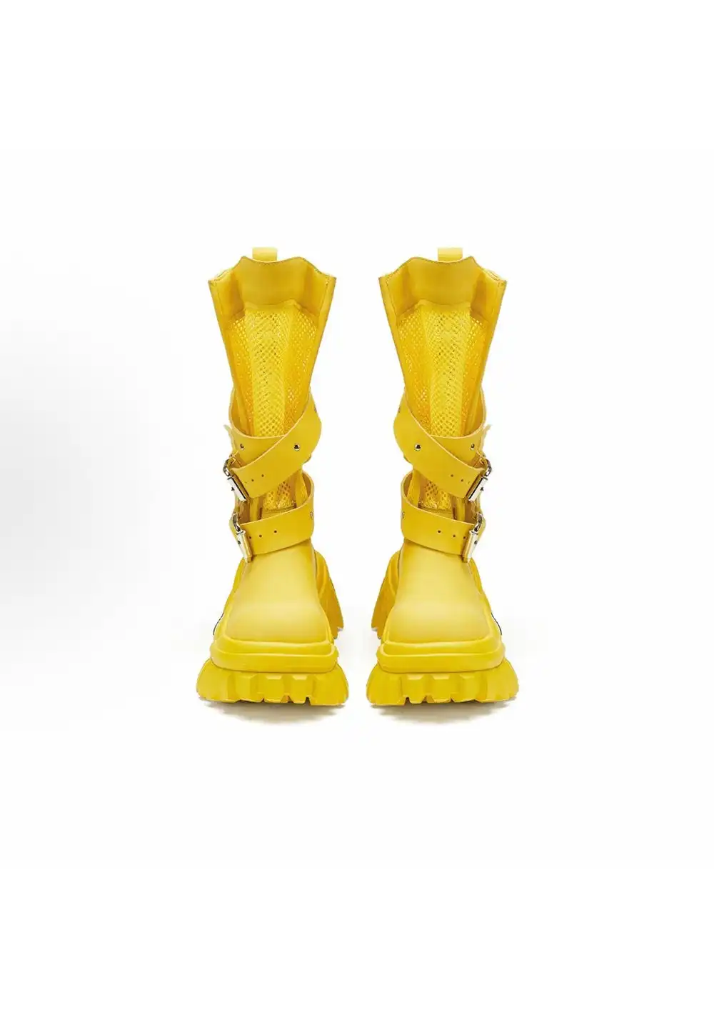 XMZY丨Desert Muse Platform Boots -Yellow