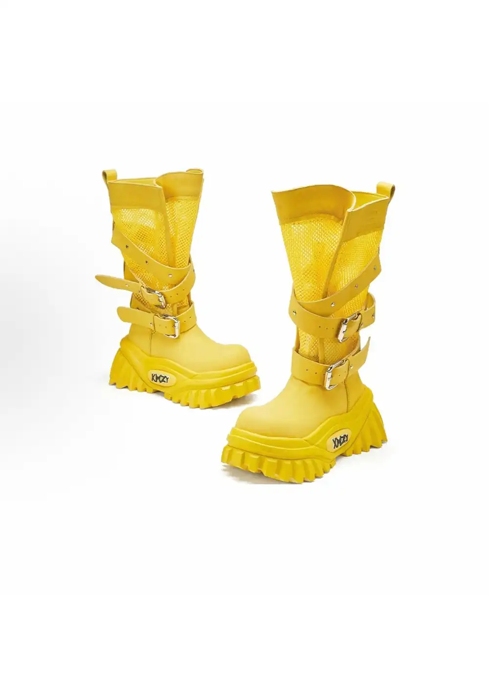 XMZY丨Desert Muse Platform Boots -Yellow