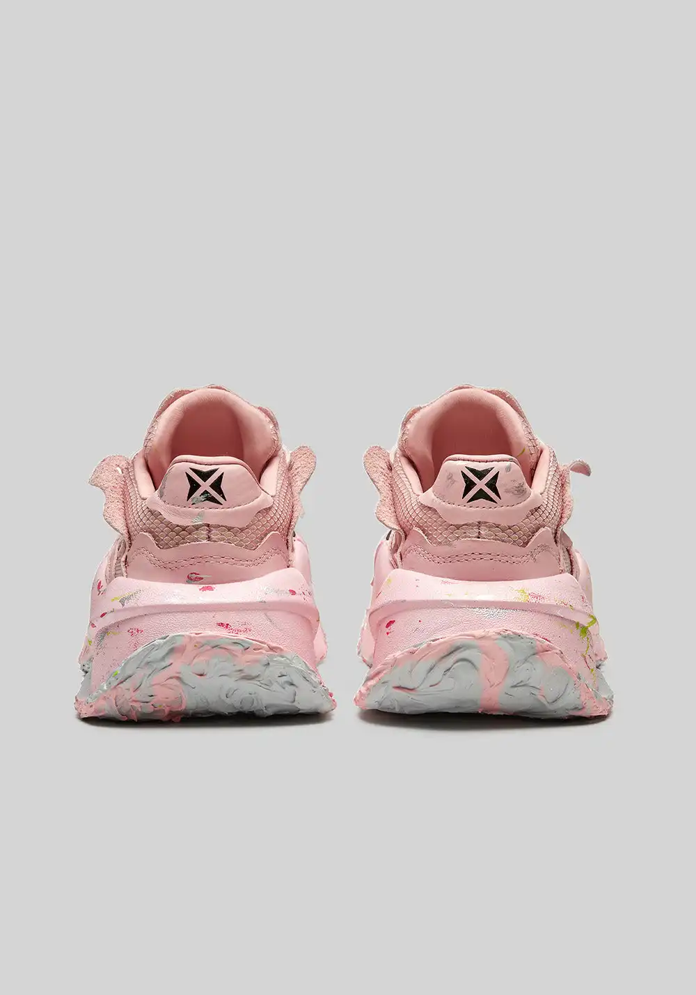XMZY | Chunky Dad Sneakers-Pink