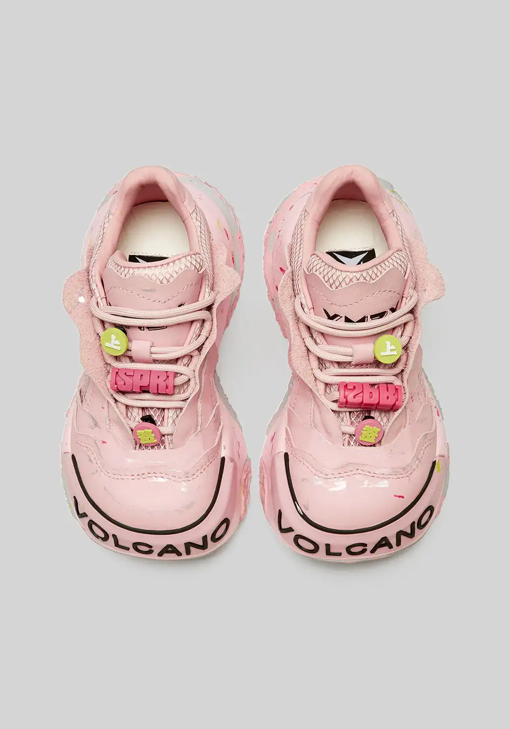 XMZY | Chunky Dad Sneakers-Pink