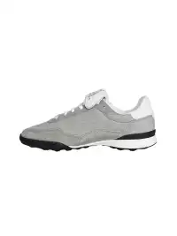 Fourth3ex | Grey Fur-Lined Platform Sneakers