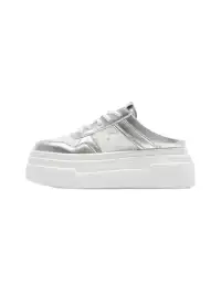 C.BANNER丨Lace Platform Slip-On Mules