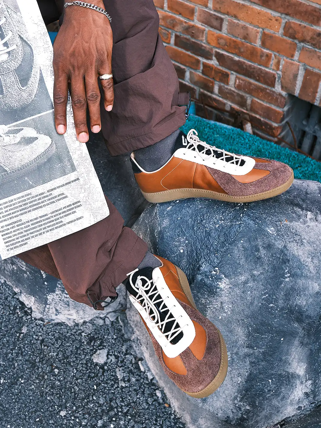 NEXT IMPULSIVE丨Halo Retro Sneakers - Spring Edition(Brown)