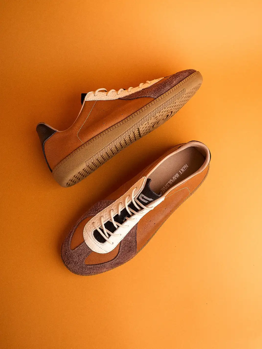 NEXT IMPULSIVE丨Halo Retro Sneakers - Spring Edition(Brown)