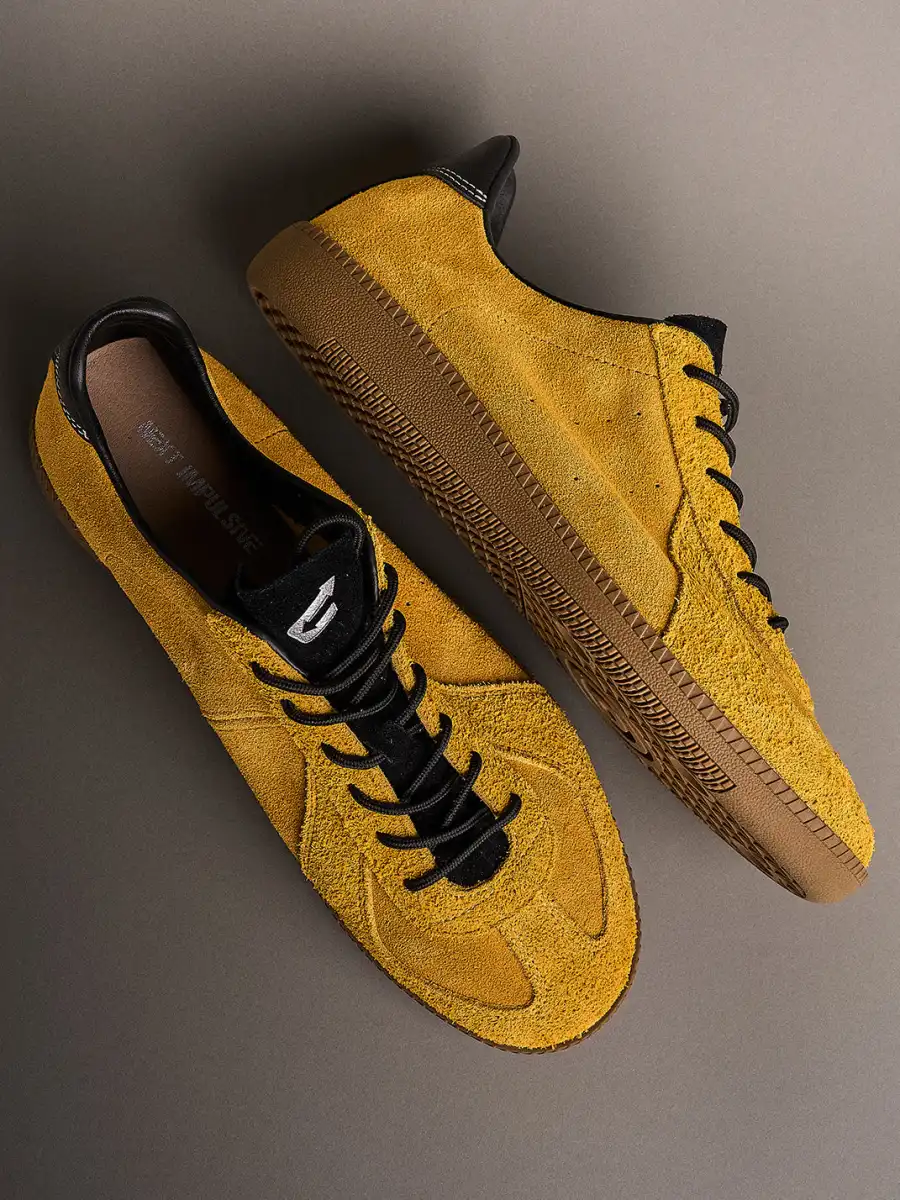 NEXT IMPULSIVE丨Halo Retro Sneakers - Spring Edition(Yellow) - 4