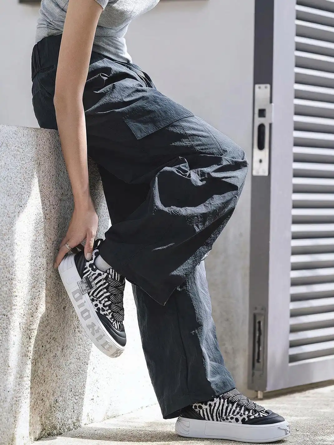 SALAXI | "ANIMAL WORLD" Chunky Skate Sneaker