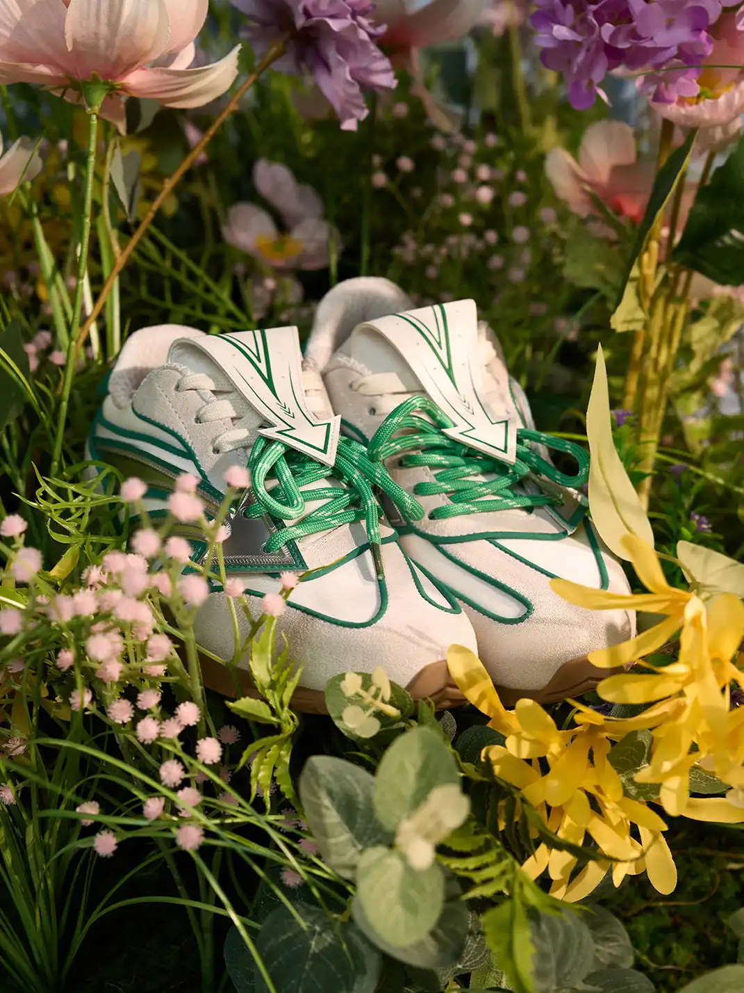 NEXT IMPULSIVE | Arrow Multicolor German Trainers-Green