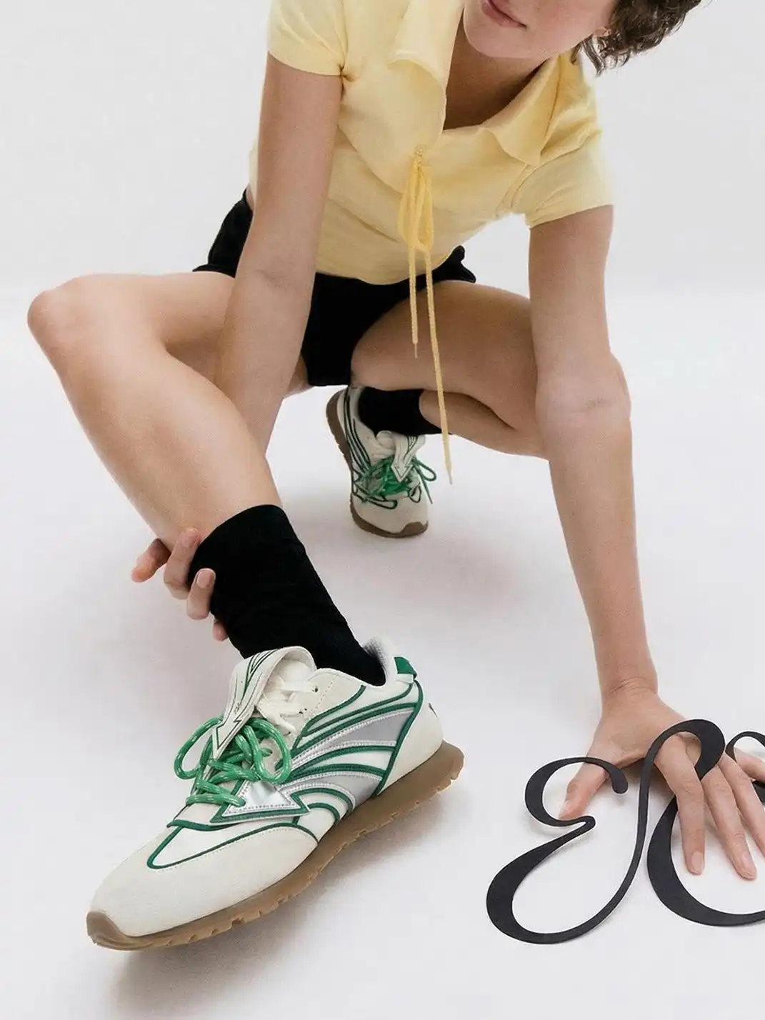 NEXT IMPULSIVE | Arrow Multicolor German Trainers-Green