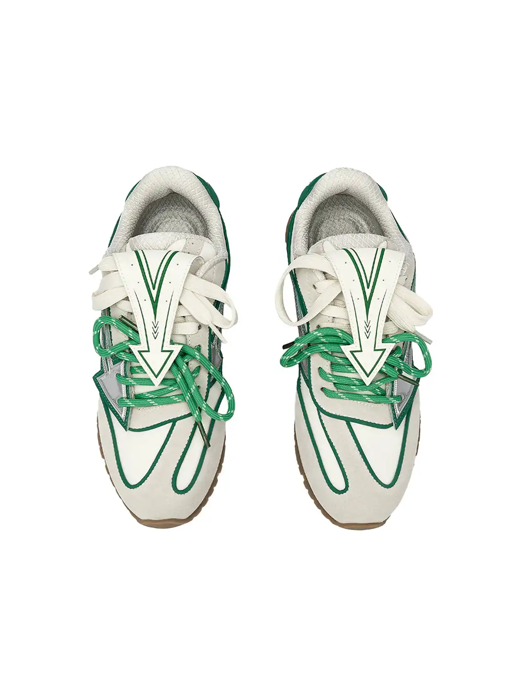 NEXT IMPULSIVE | Arrow Multicolor German Trainers-Green
