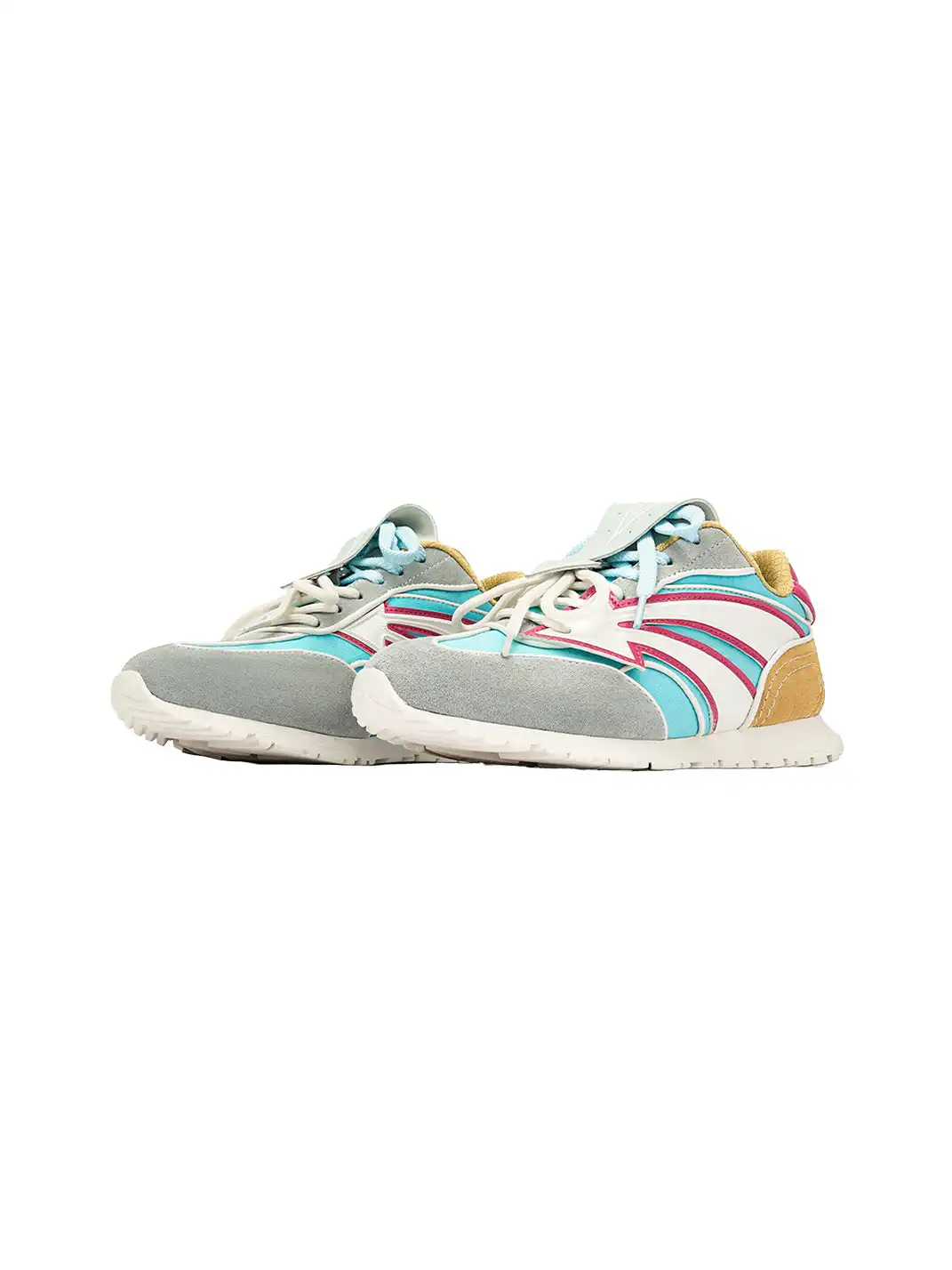 NEXT IMPULSIVE | Arrow Multicolor German Trainers-Blue&Pink