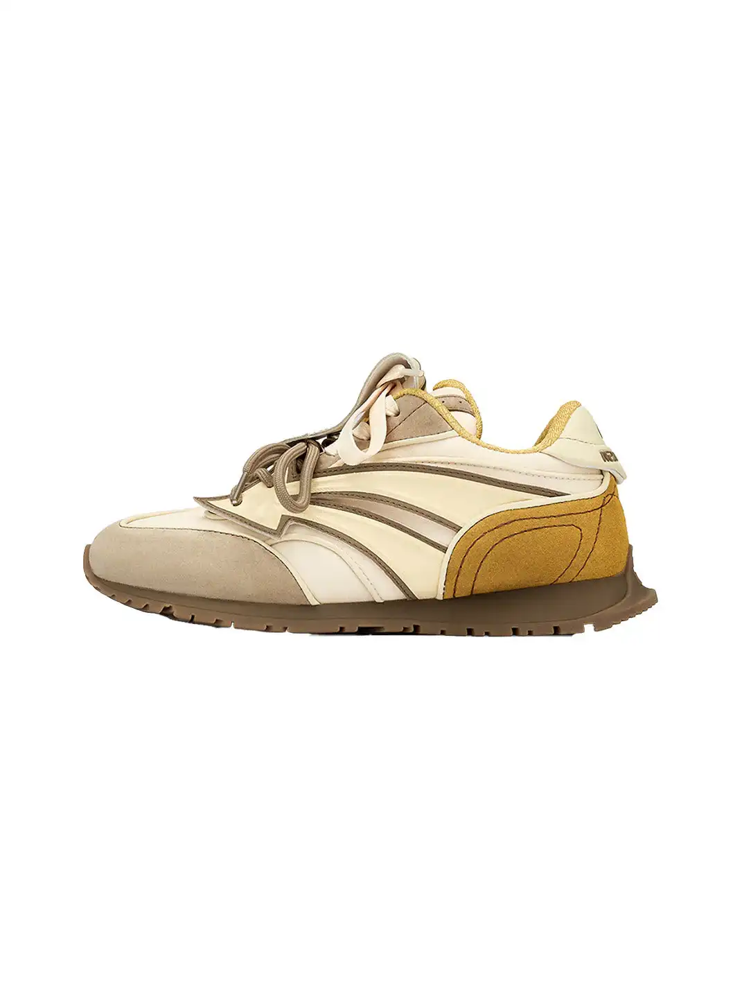 NEXT IMPULSIVE | Arrow Multicolor German Trainers-Coffee
