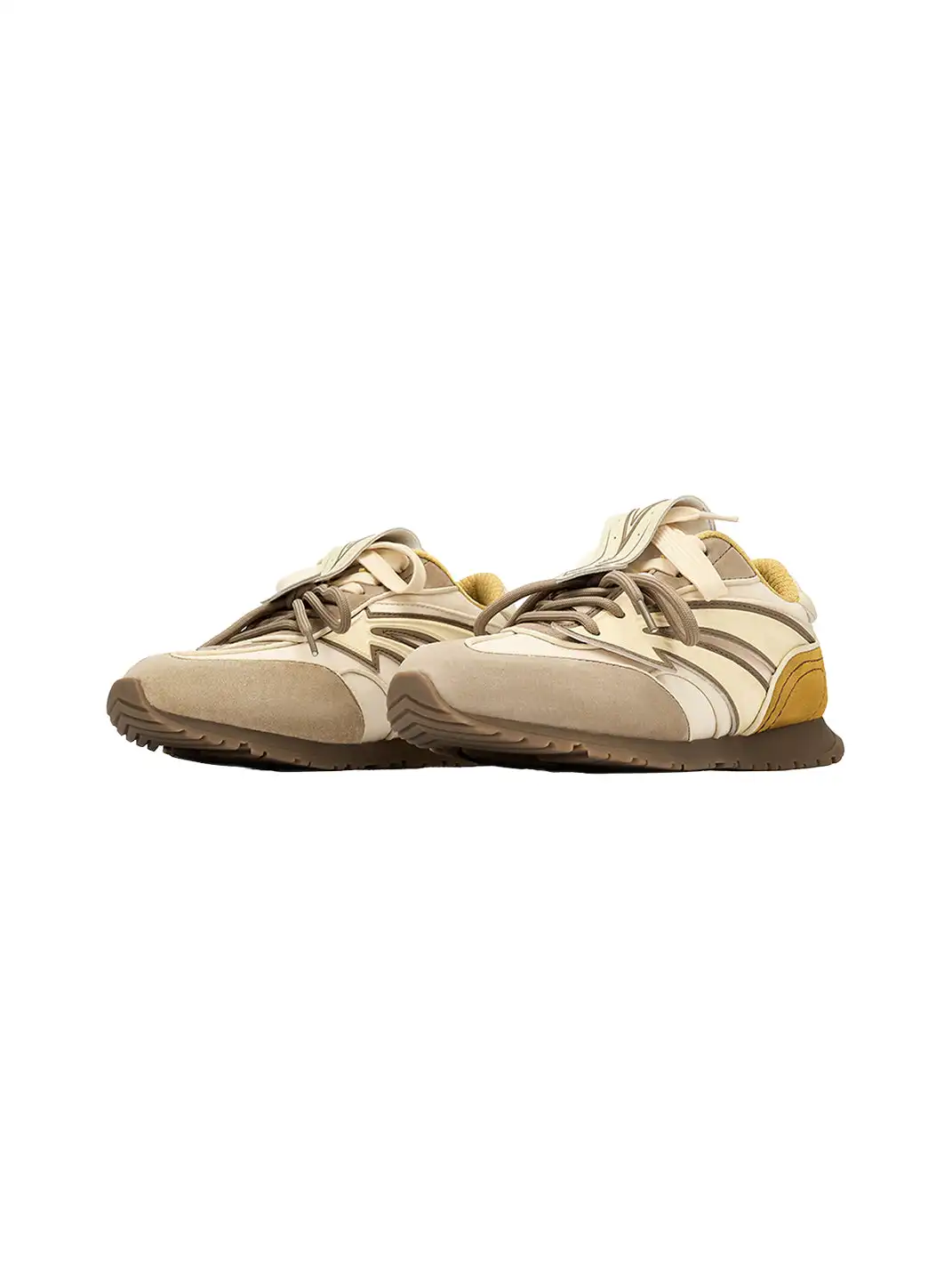 NEXT IMPULSIVE | Arrow Multicolor German Trainers-Coffee
