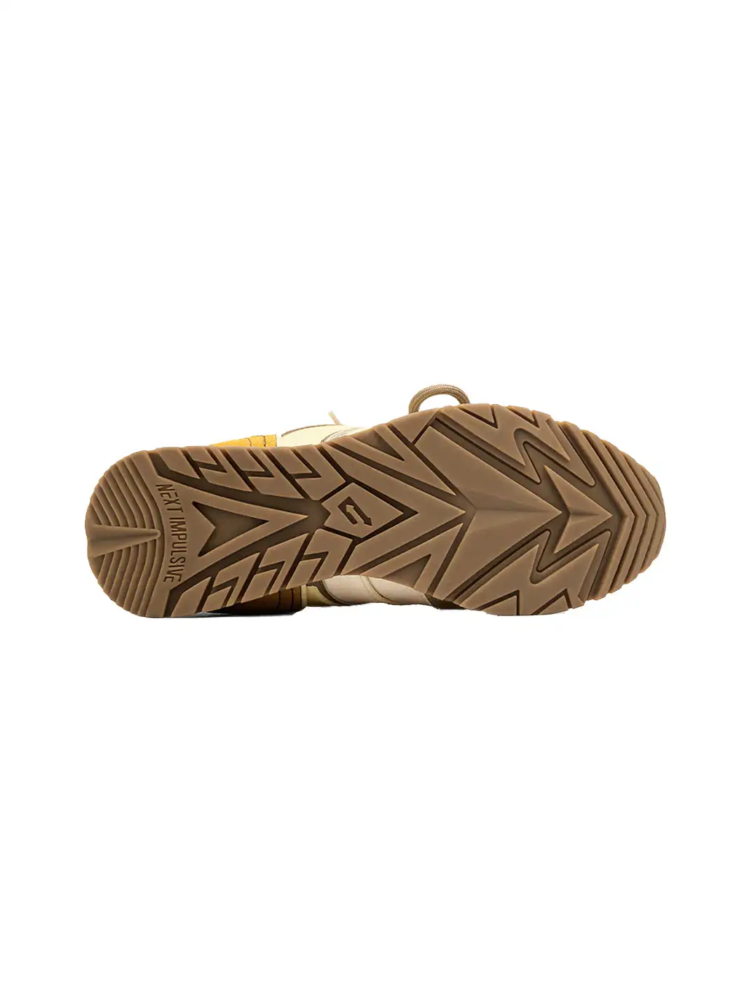 NEXT IMPULSIVE | Arrow Multicolor German Trainers-Coffee