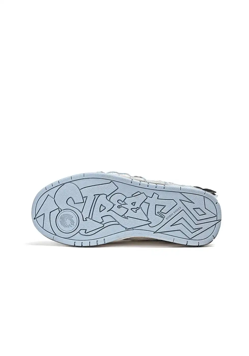 ADC丨Winged Feather Skate Shoes Platform Sole-Blue