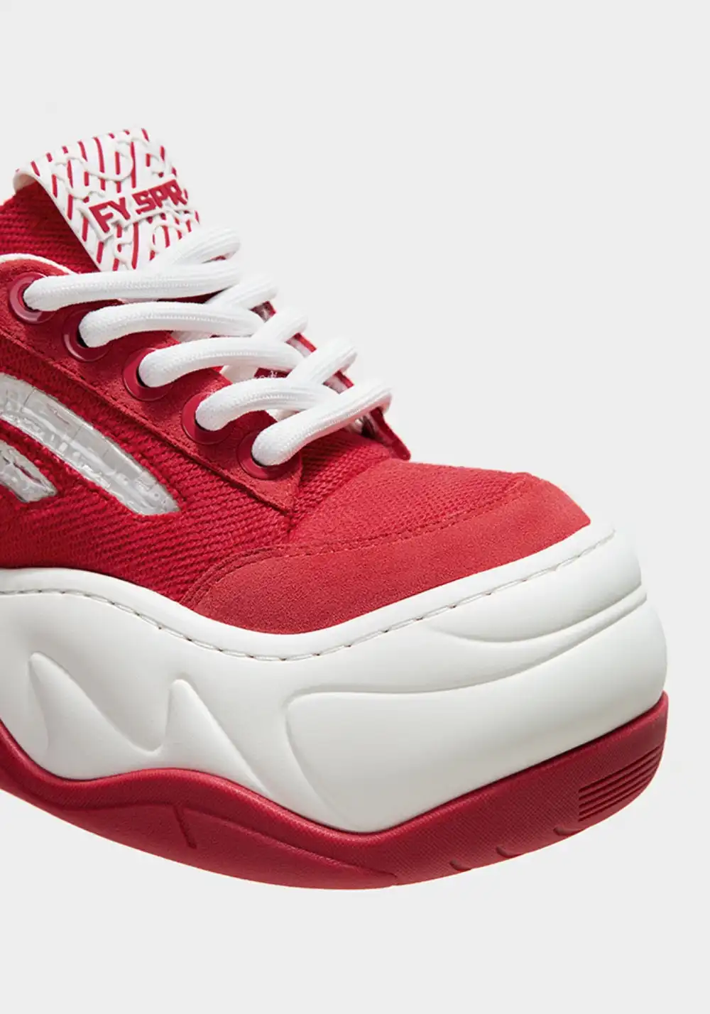 FYSPR丨WiFi 1.0 Wave Platform Shoes-Red
