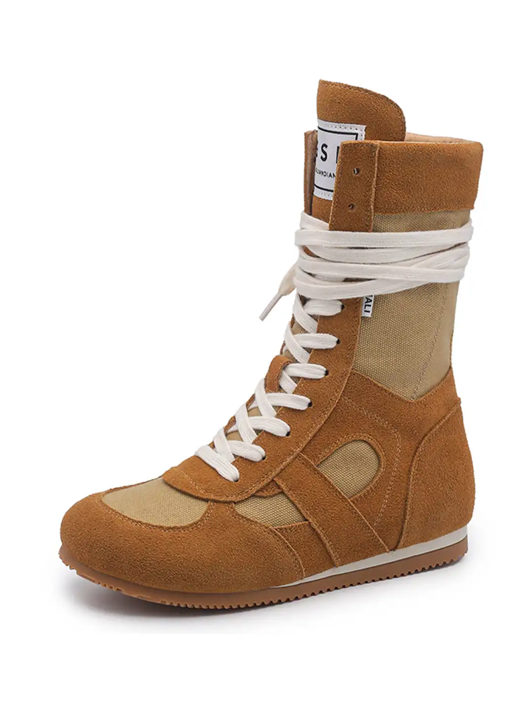 GSL | "Knockout" Hybrid Boxing Trainer Boots-Yellow
