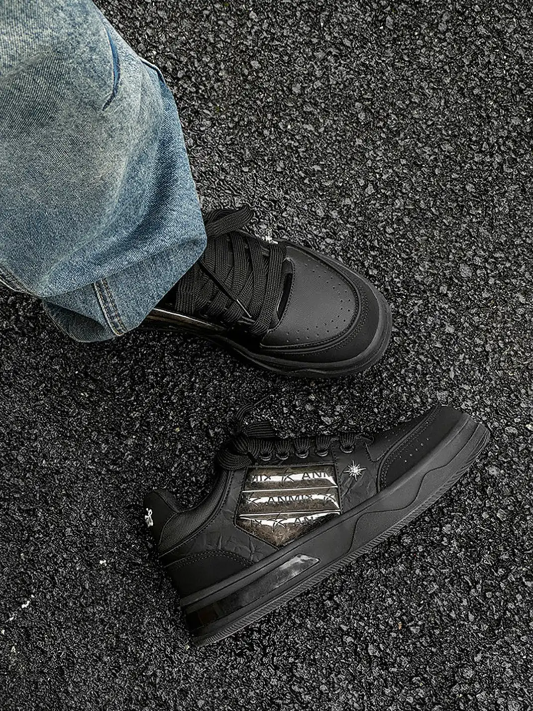 FGMM | Gothic Star Studded Chunky Sneakers