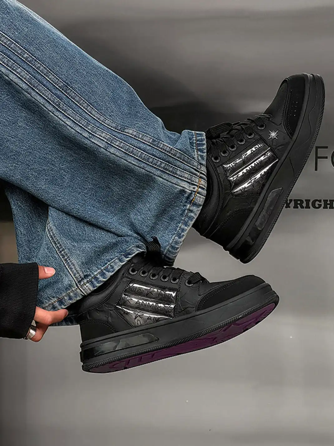 FGMM | Gothic Star Studded Chunky Sneakers