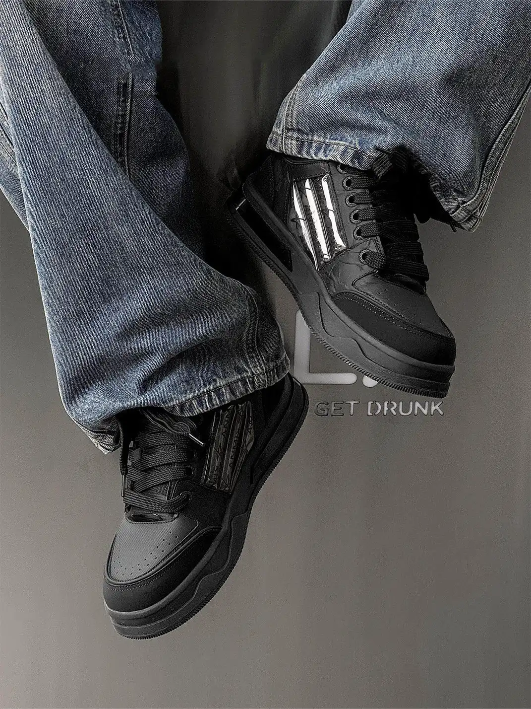 FGMM | Gothic Star Studded Chunky Sneakers