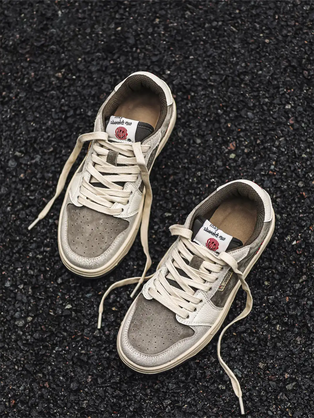 FGMM | Worn-In Suede & Leather Sneakers