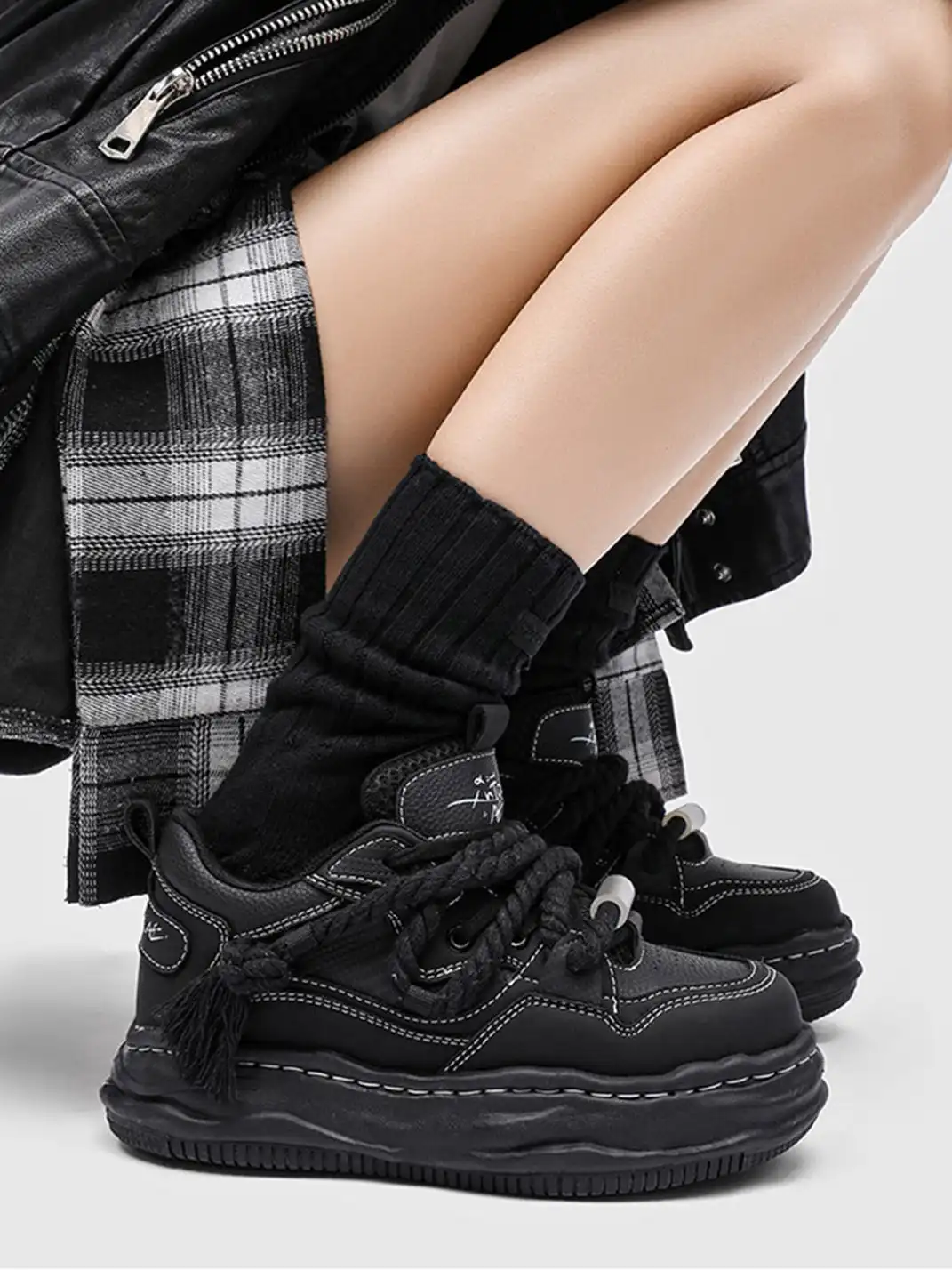 FGMM | 7CM Wavy Sole Chunky Sneakers