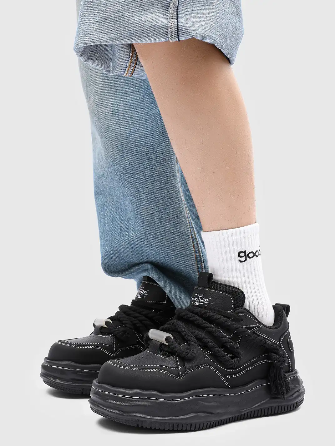 FGMM | 7CM Wavy Sole Chunky Sneakers