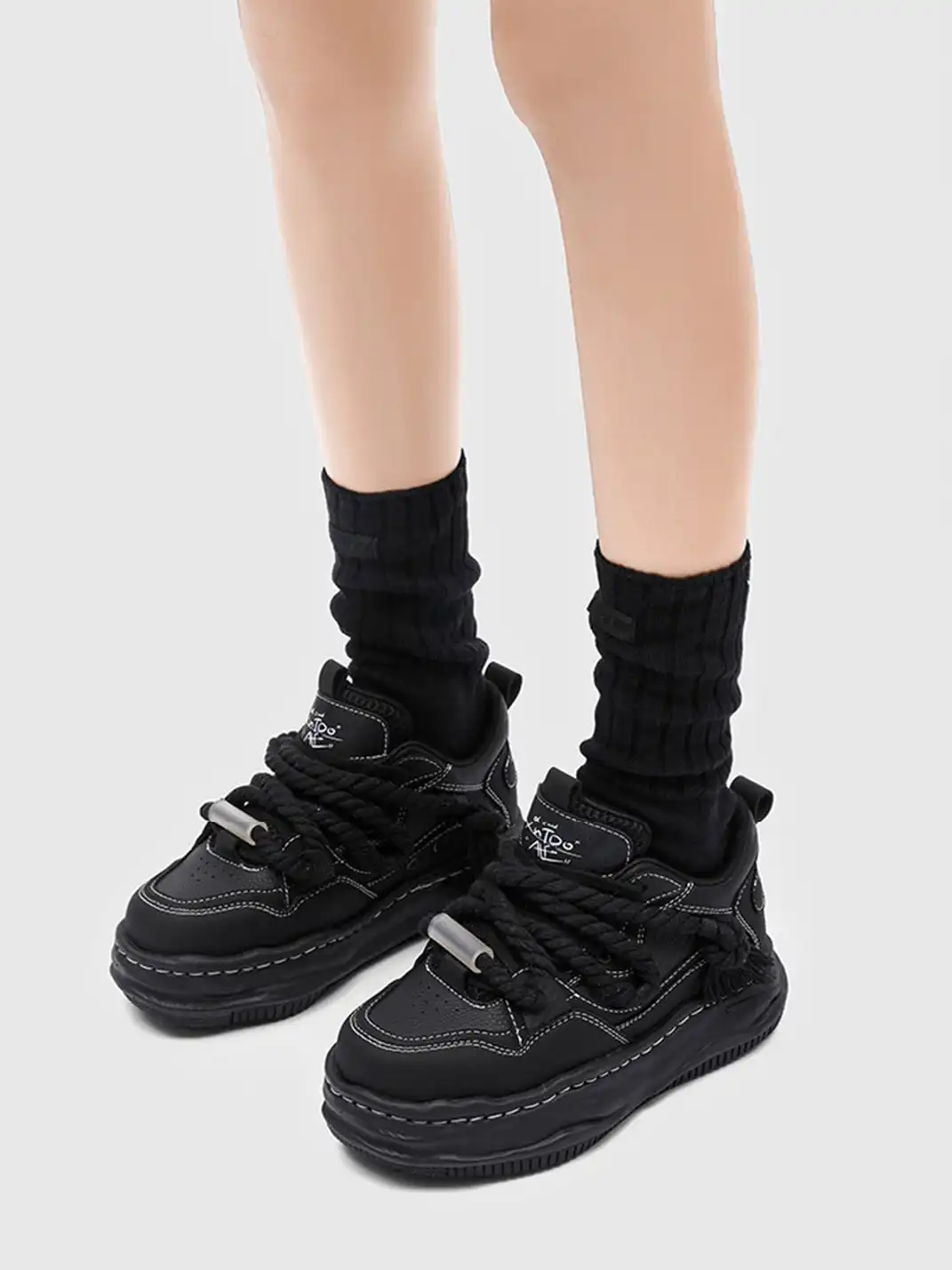 FGMM | 7CM Wavy Sole Chunky Sneakers