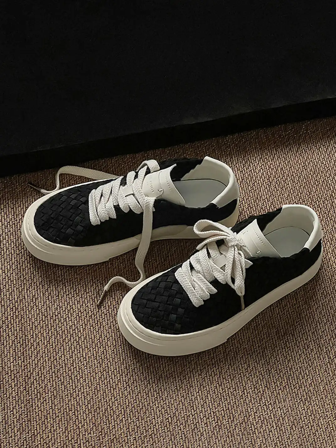 FGMM | Woven Platform Shoes
