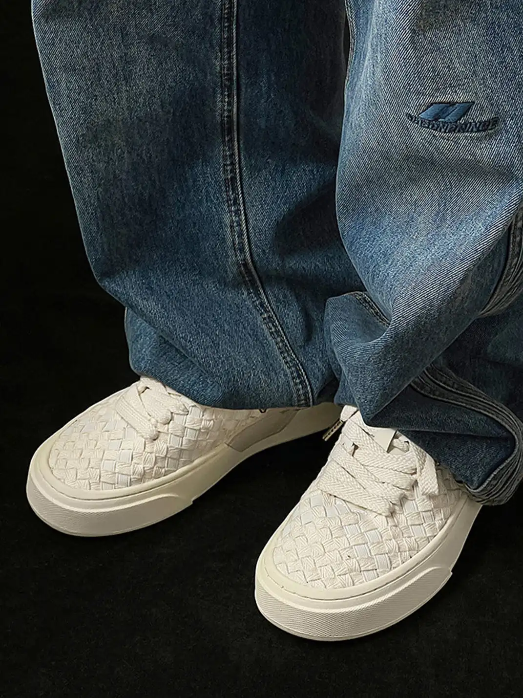 FGMM | Woven Platform Shoes