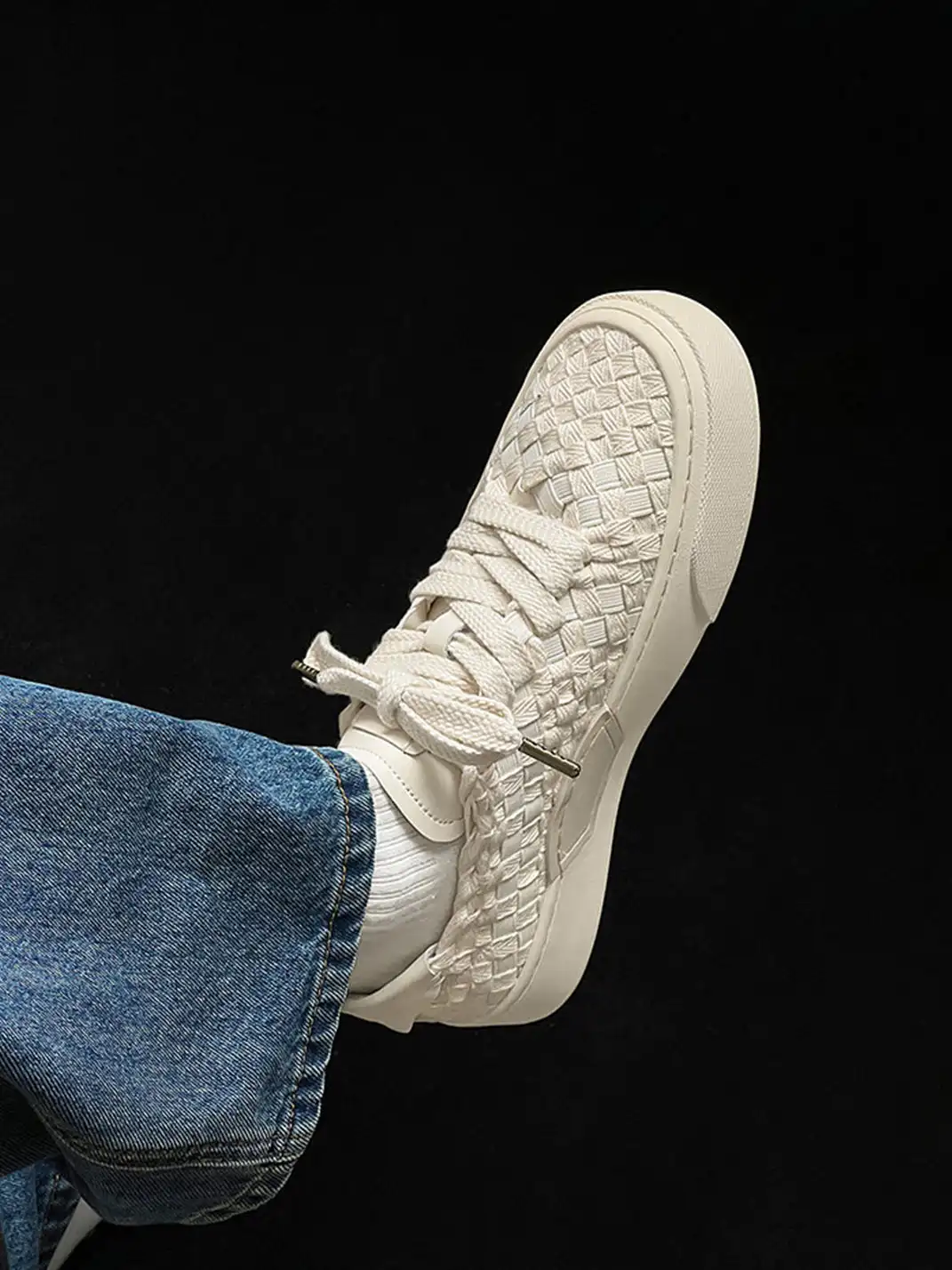 FGMM | Woven Platform Shoes