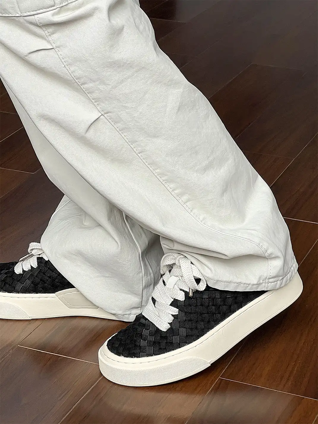 FGMM | Woven Platform Shoes