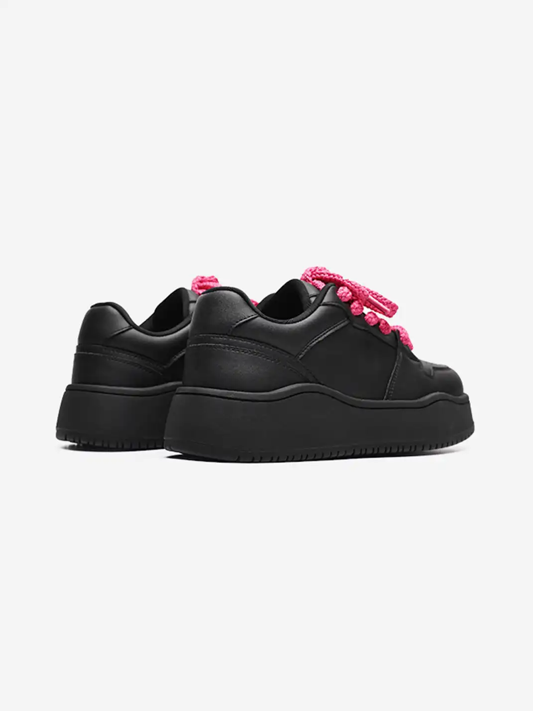 FGMM | Contrast Lacing Structured Chunky Sneakers
