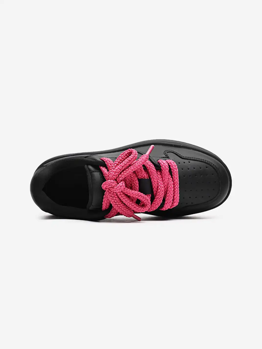 FGMM | Contrast Lacing Structured Chunky Sneakers