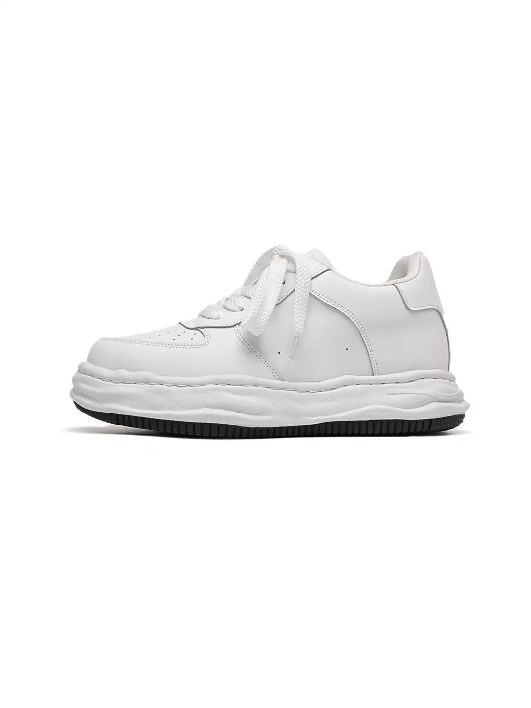 FGMM | Paneled Upper Wavy Sole Chunky Sneakers