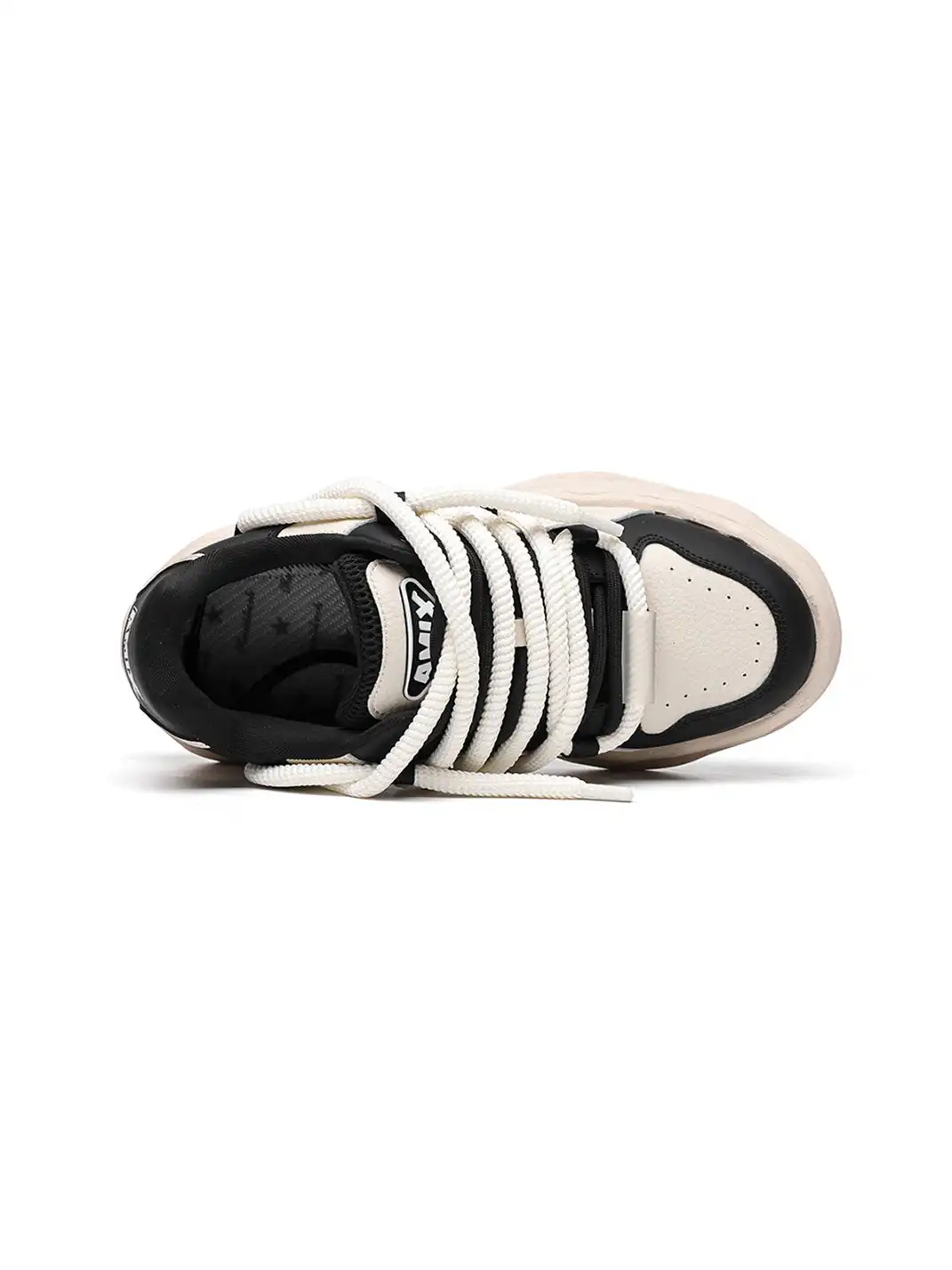 FGMM | Paneled Upper Wavy Sole Chunky Sneakers