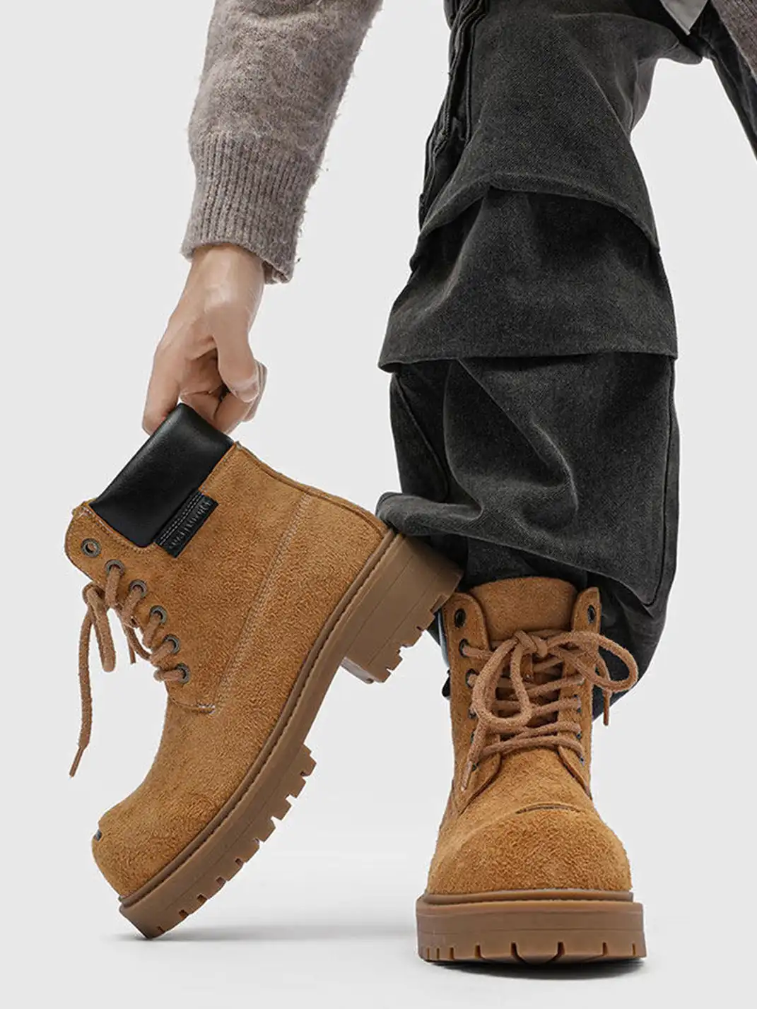 FGMM | Round-Toe Work Boots